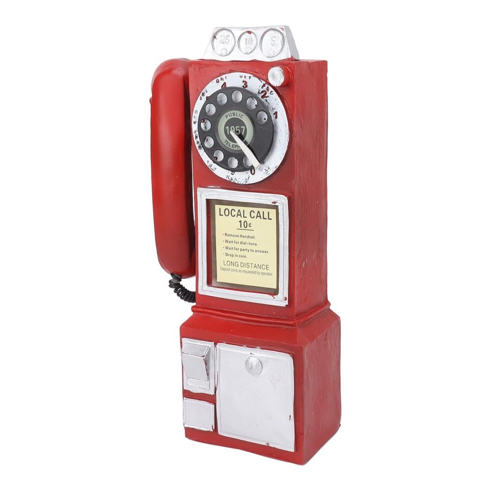 3665 Vintage Telephone Retro Phone Decorative Model for Cafe Bar Window